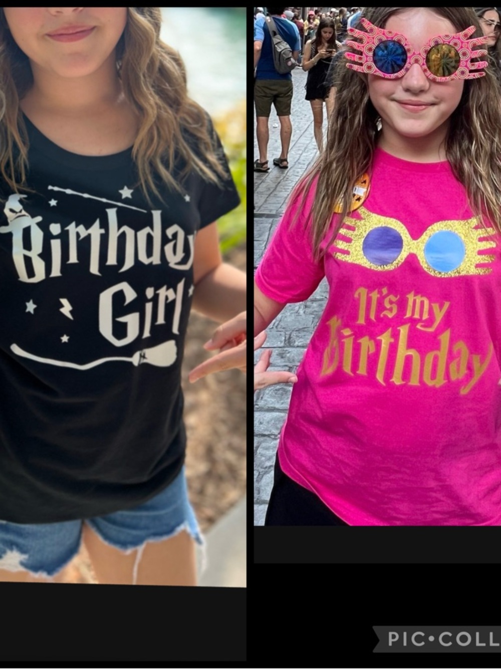 Universal Studios - Harry Potter Luna Lovegood Birthday Shirts - Youth Teen Size